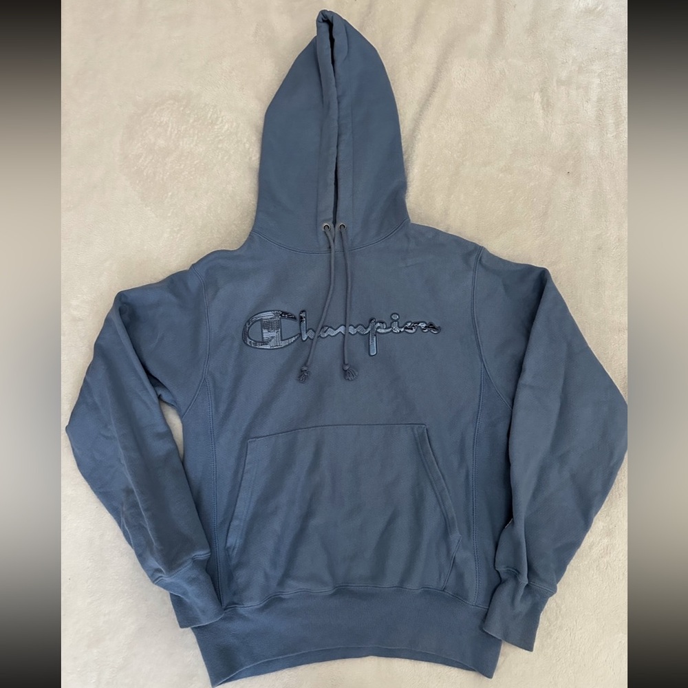 Champion Blue Hoodie